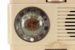 Grecian Ivory General Electric Radio Model 62, italy, 1948