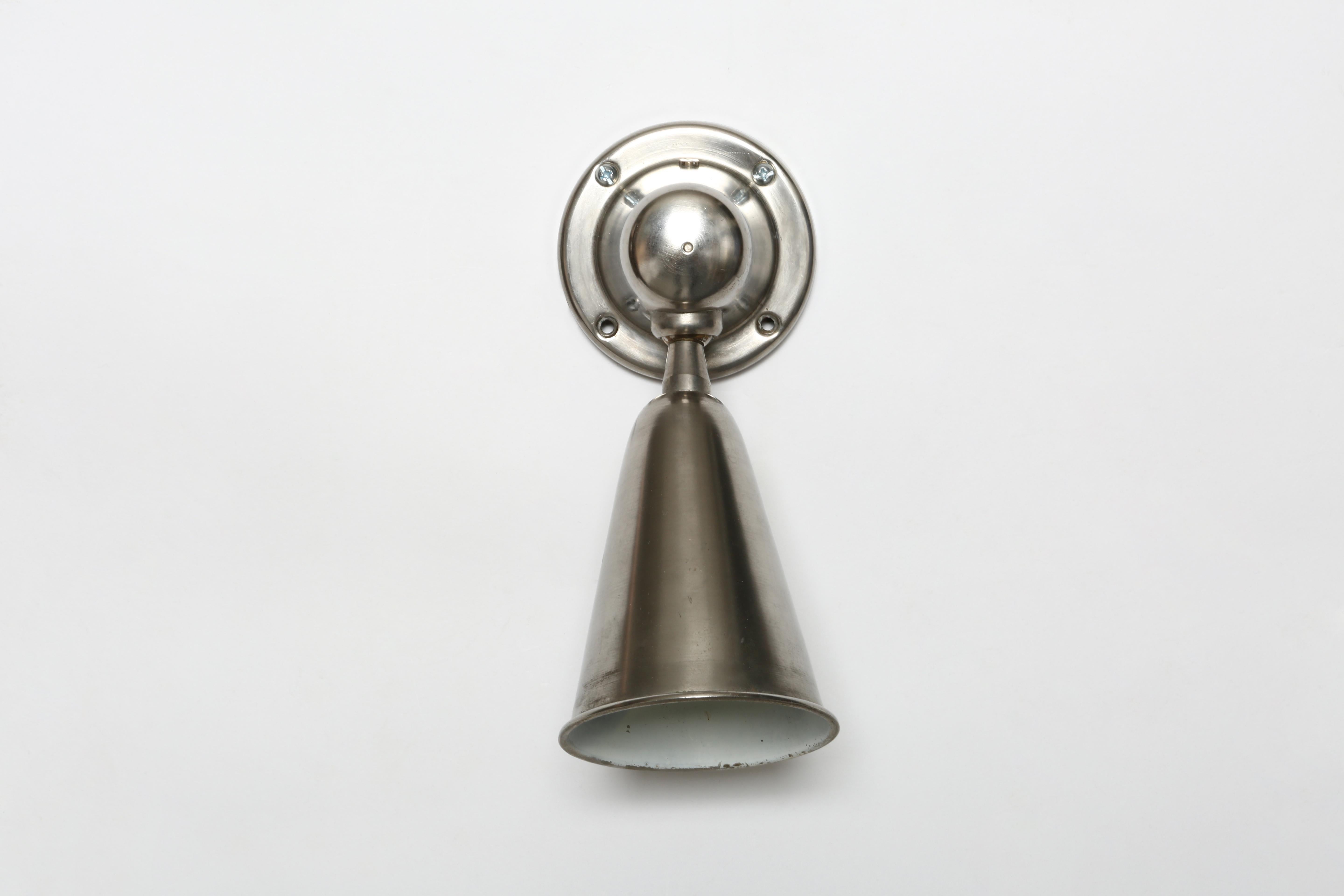 Plated Greco Illuminazione sconces or ceiling lights, a set of 2 For Sale