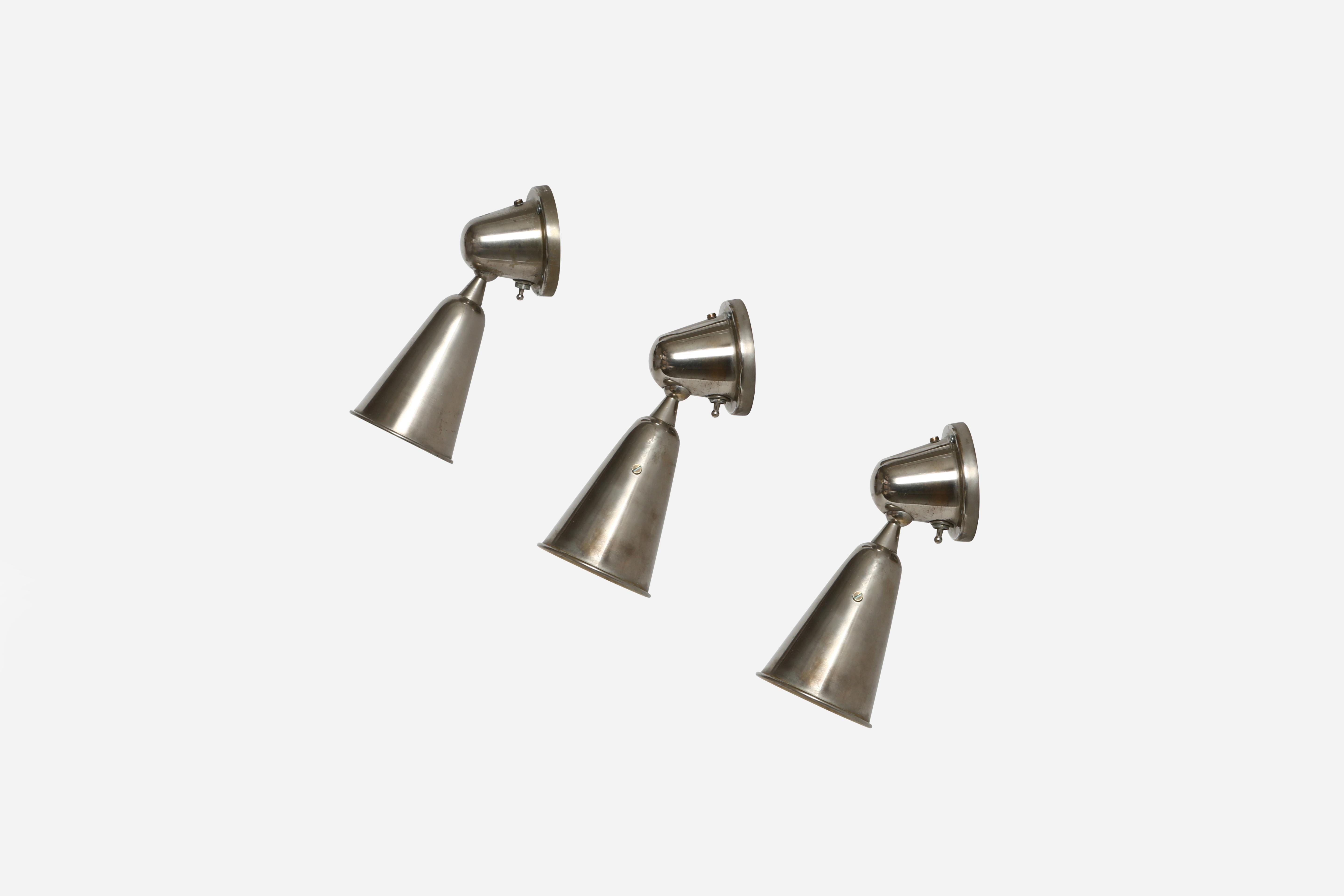 Mid-Century Modern Greco Illuminazione sconces or ceiling lights, Italy circa 1960s For Sale