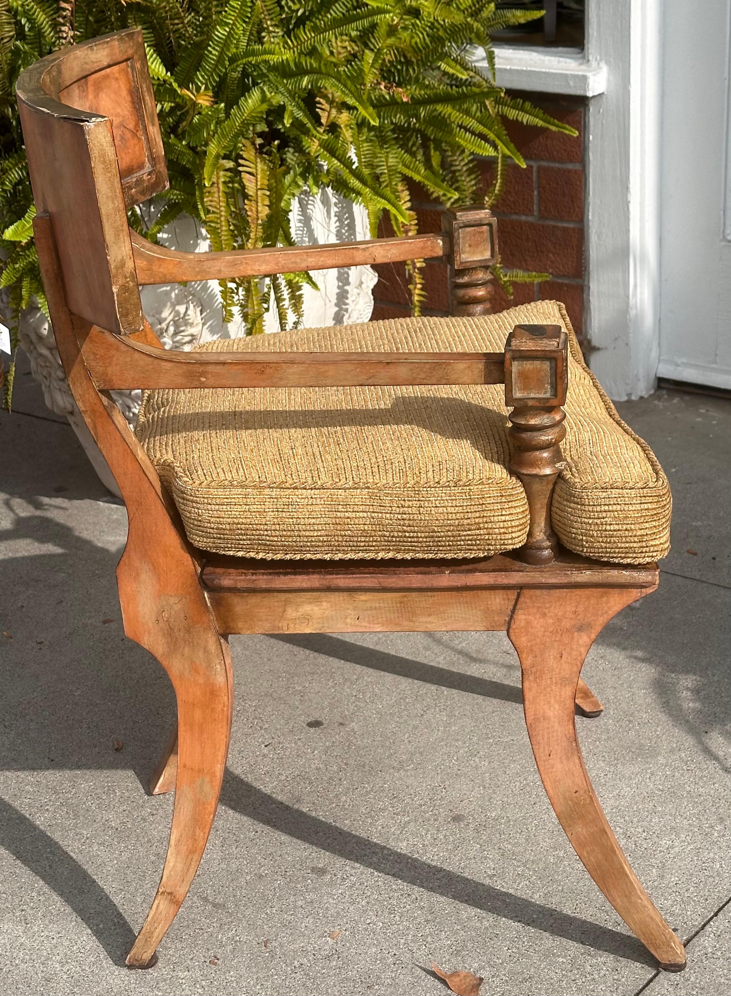 Sillas Klismos Estilo Greco Romano Egipcio - Cleopatra Movie Set en Bueno estado para la venta en LOS ANGELES, CA