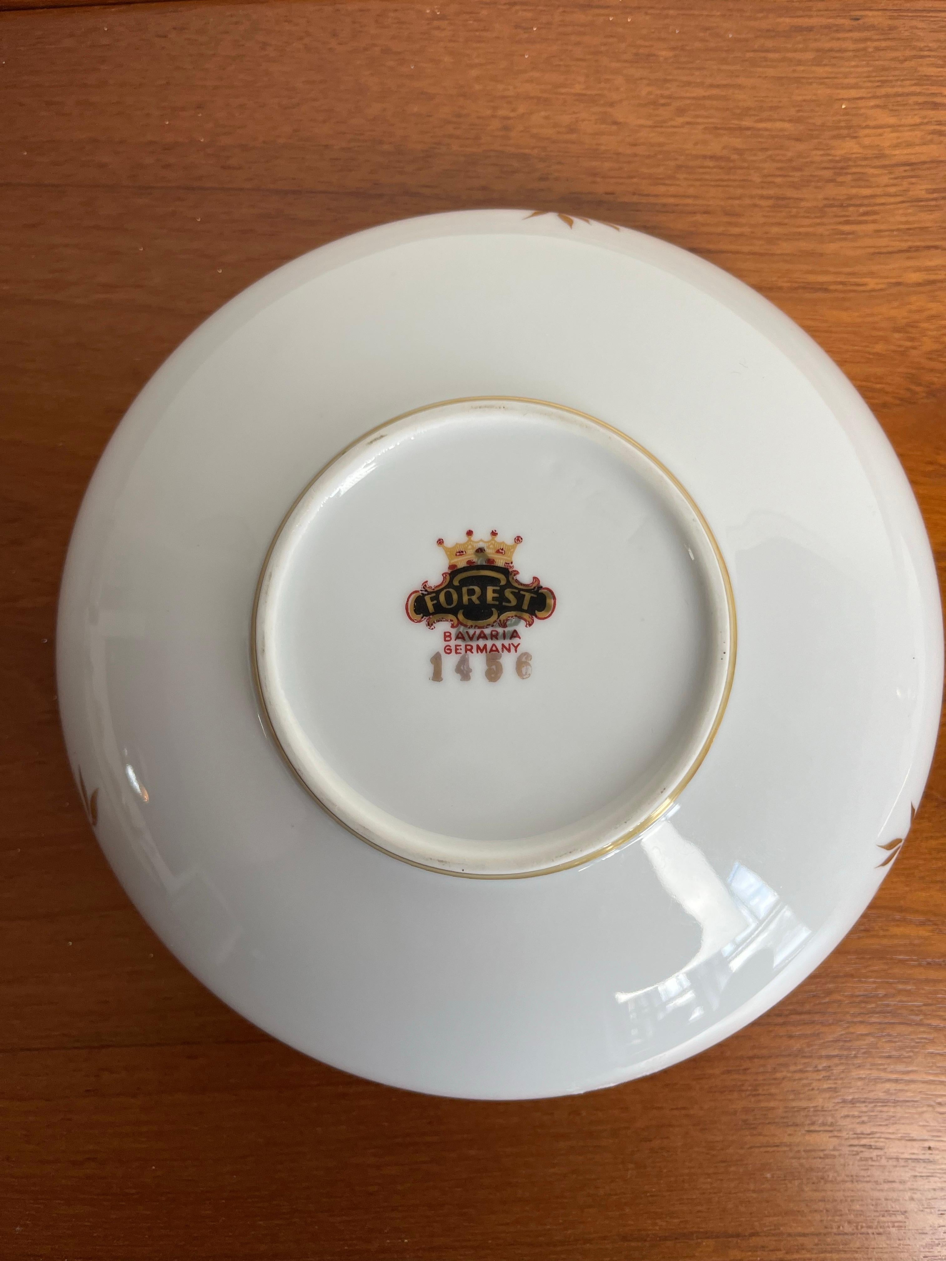 Greco Roman Lidded Dish Forest Bavaria Germany For Sale 1