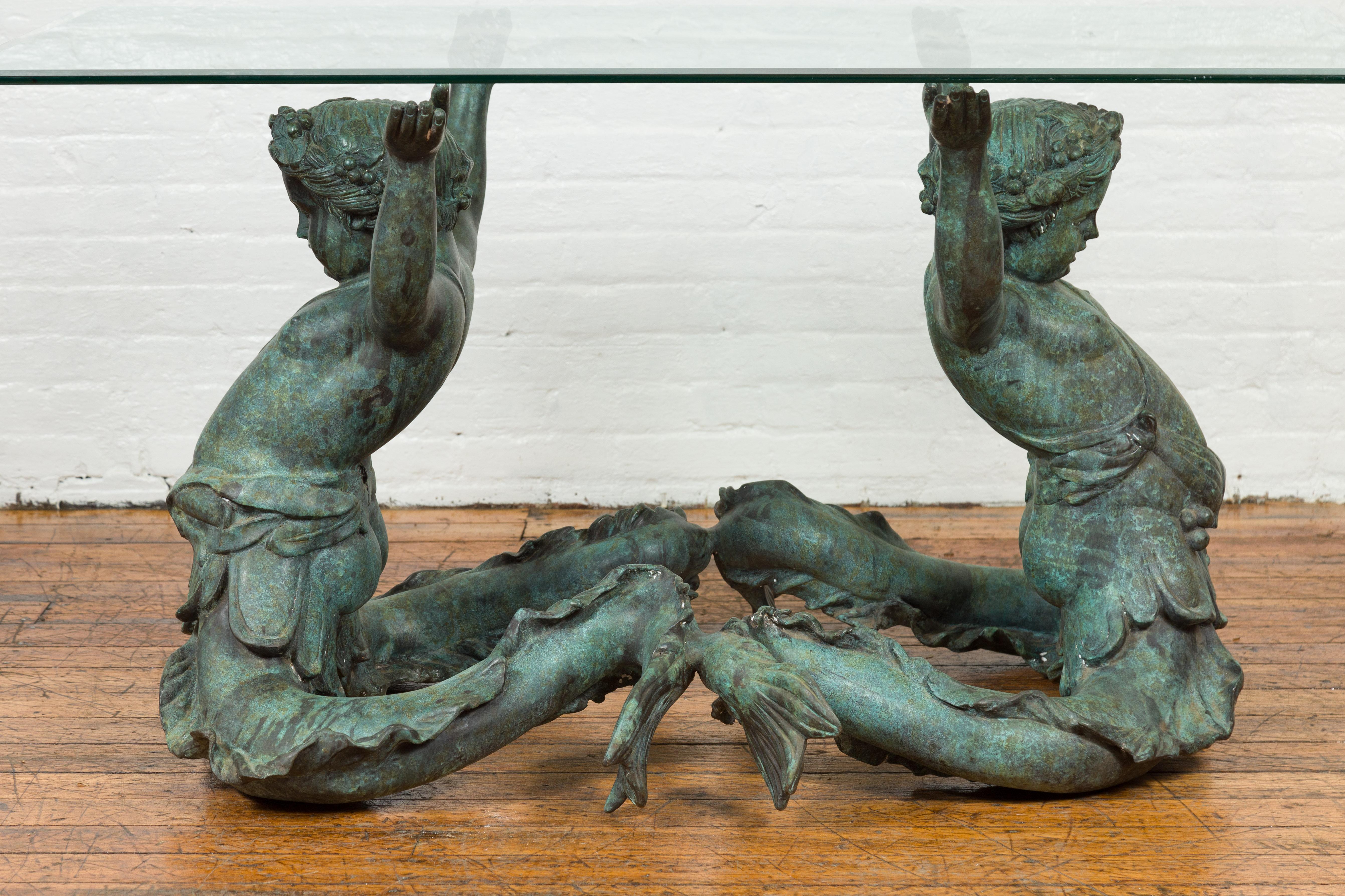 bronze dining table