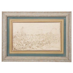 Antique Greco Roman style Drawing/Etching