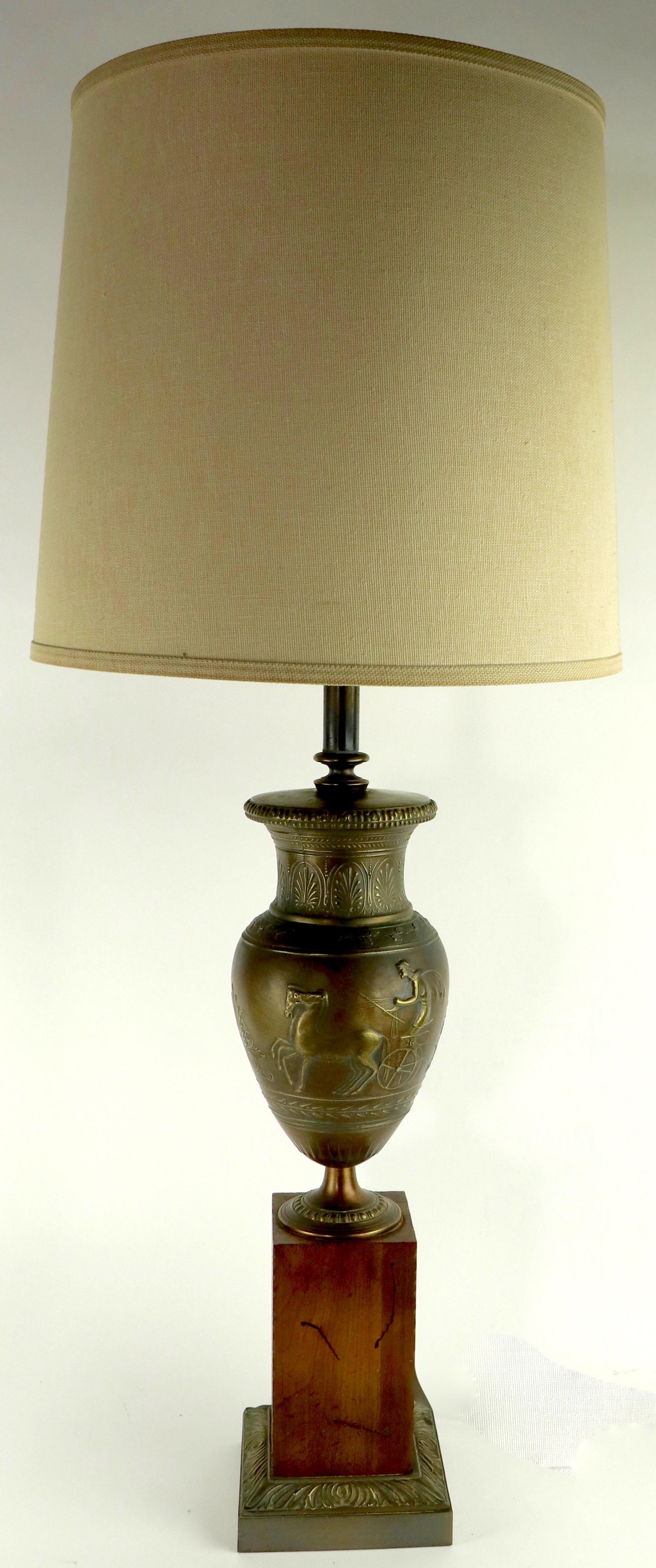 20th Century Greco Roman Style Table Lamp by Westwood Industries For Sale