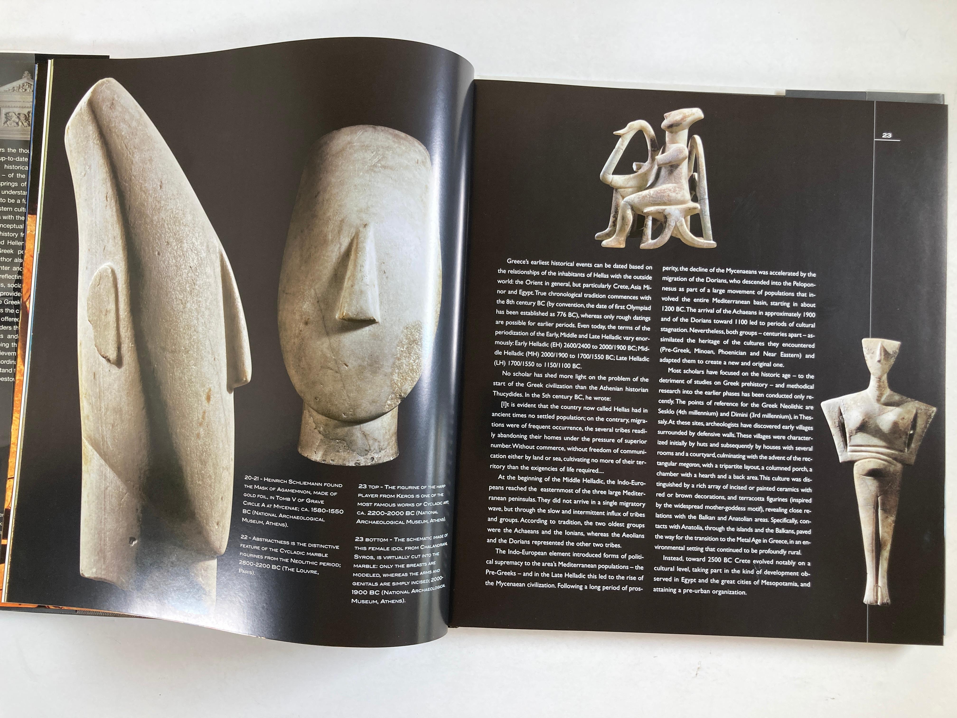 Greece History and Treasures of an Ancient Civilization Hardcover Book 1