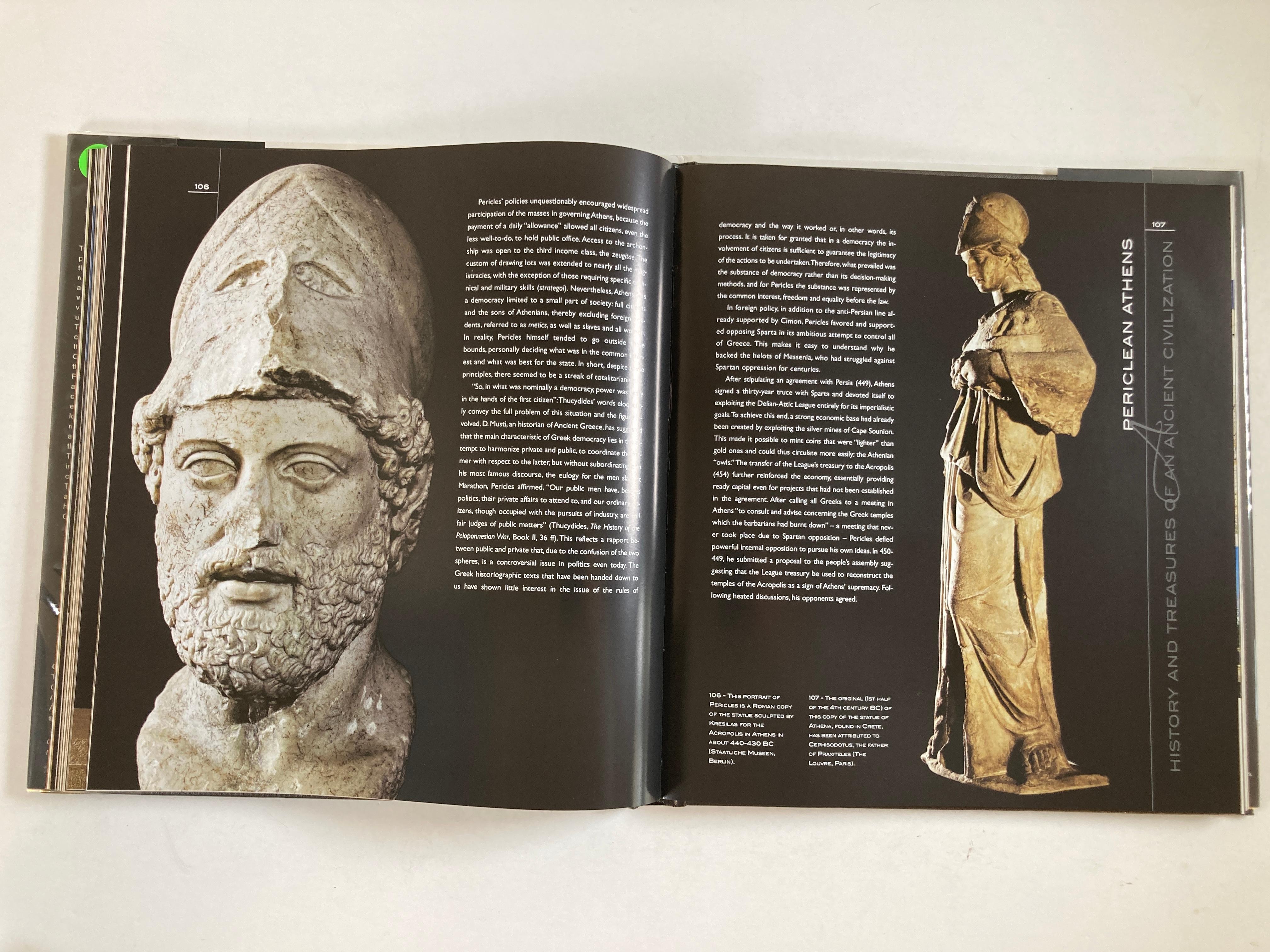 Greece History and Treasures of an Ancient Civilization Hardcover Book 4