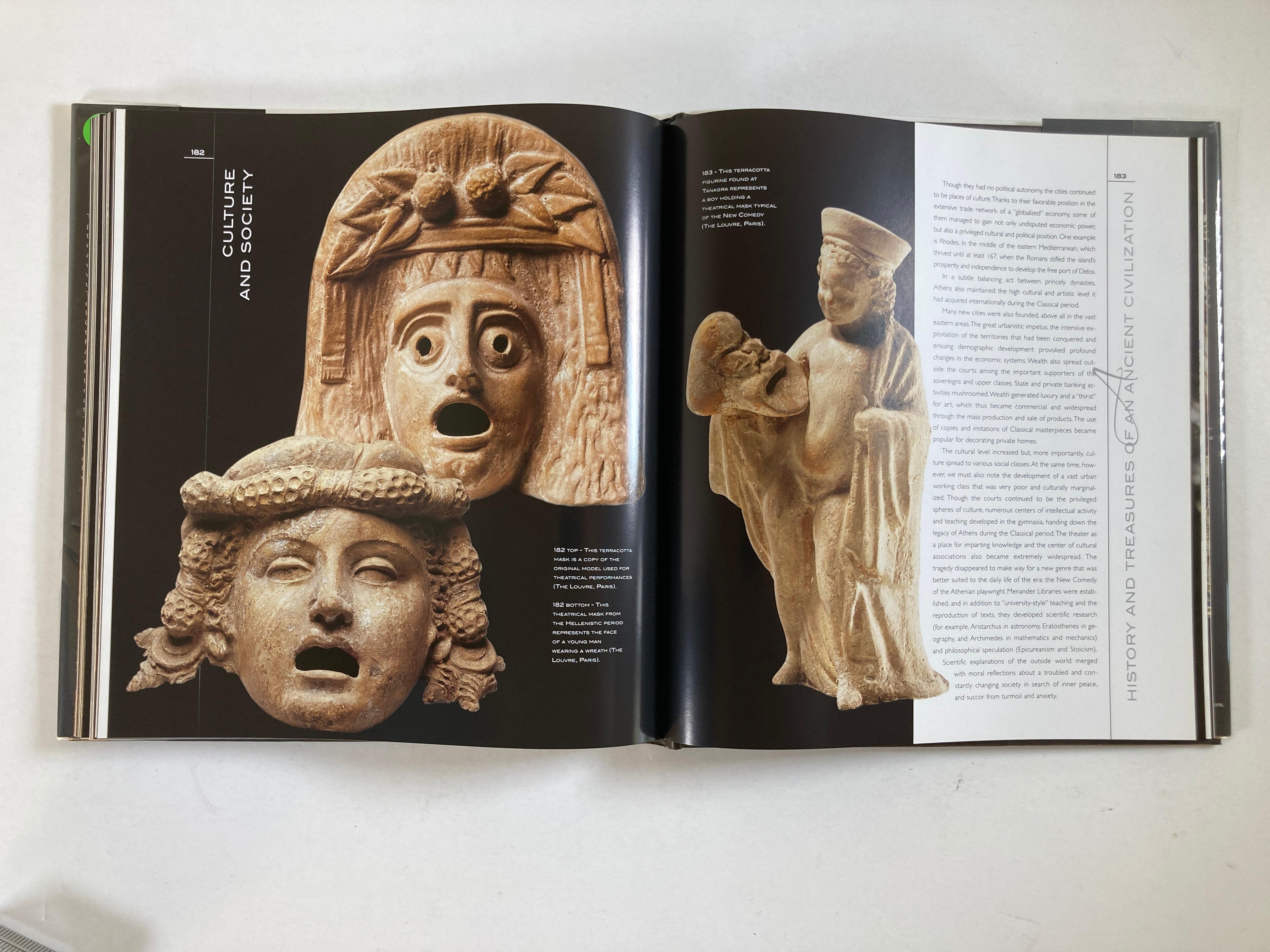 Greece History and Treasures of an Ancient Civilization Hardcover Book 9