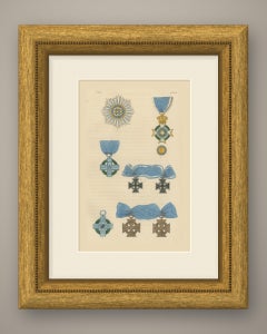 Griechenland, Abzeichen des Erlöserordens, Tafel XXXVII, Holzschnitt, 1844