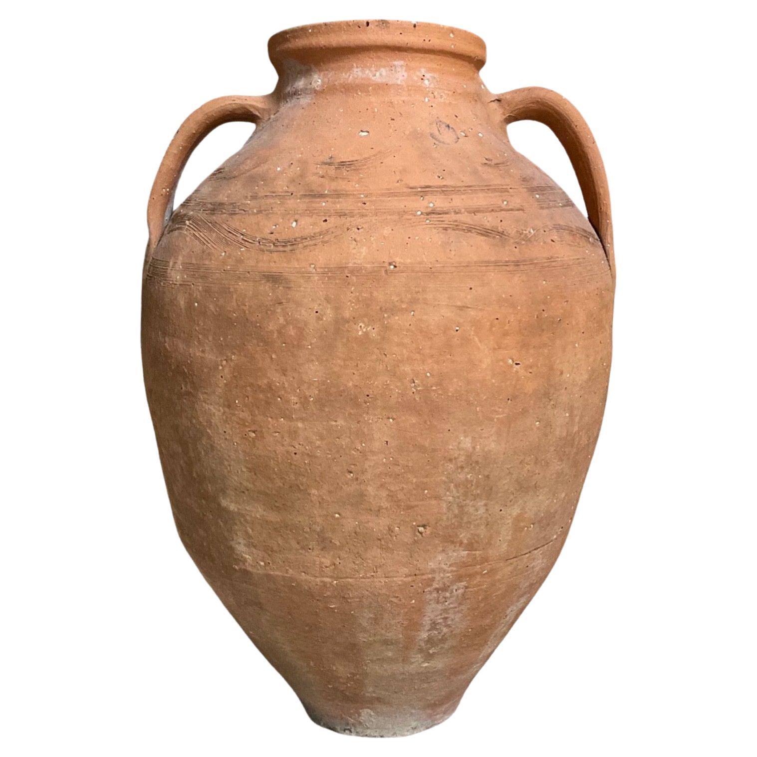 Grèce Vase à eau en terre cuite