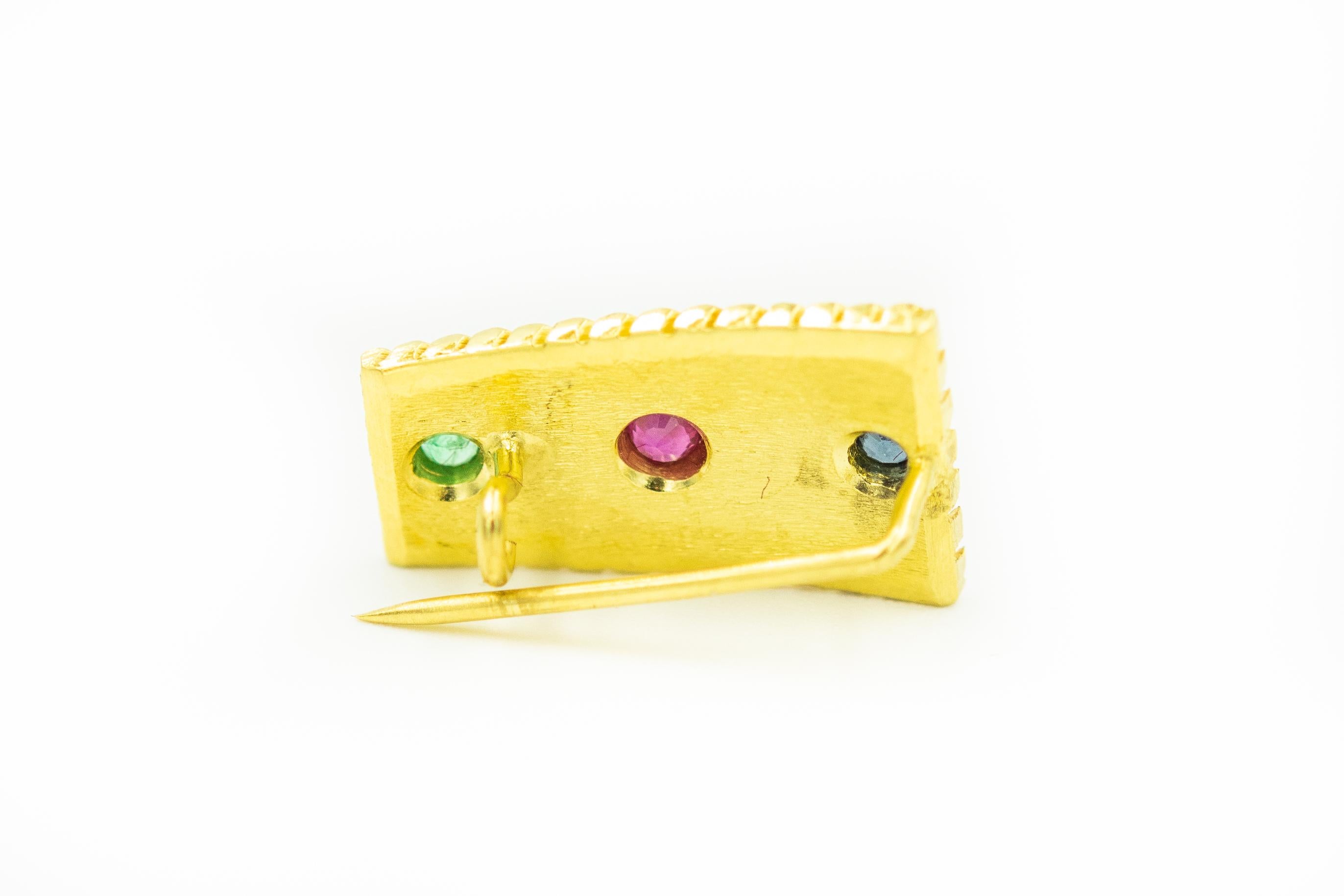 Greek Alexander Sapphire Emerald Ruby Diamond Gold Necklace Bracelet Ring Suite 13
