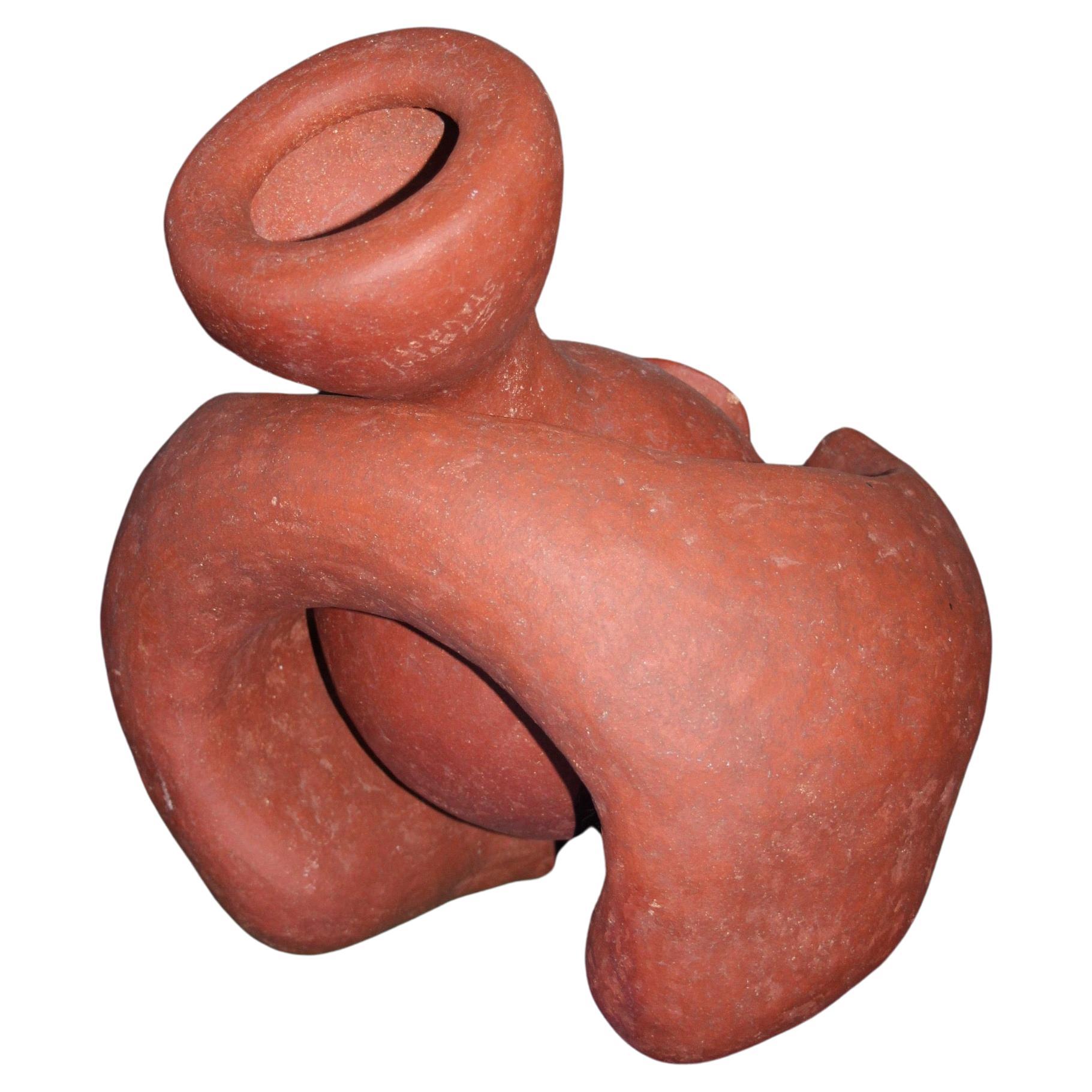 Greek anthropomorphic ceramic dated 1986