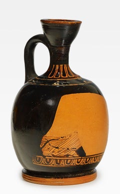 Greek, Attic Red Figure Squat Lekythos by the Meidias Painter