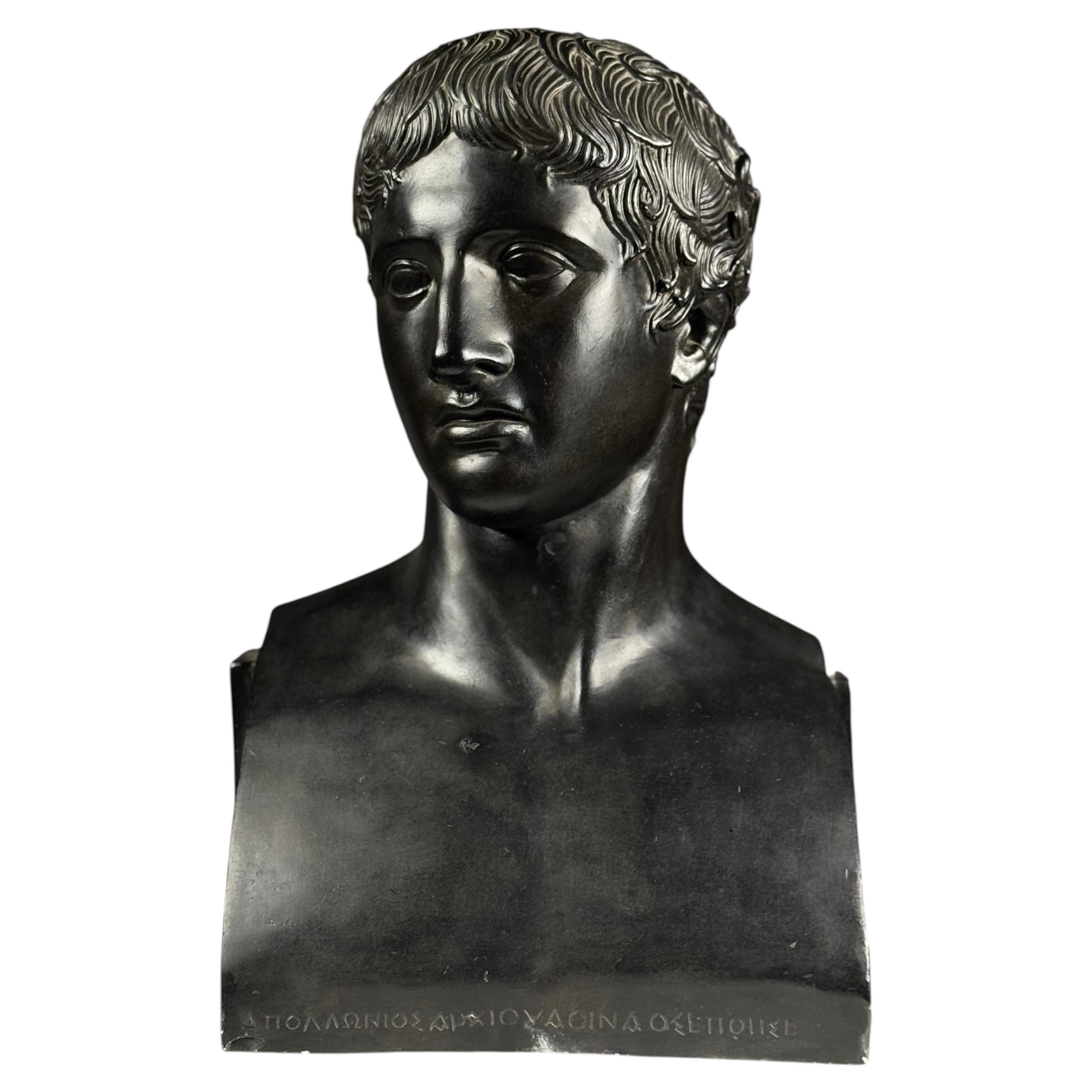 Greek bust of the Doryphoros, late 20th century