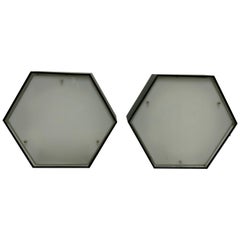 Greek Ceiling Light Pair