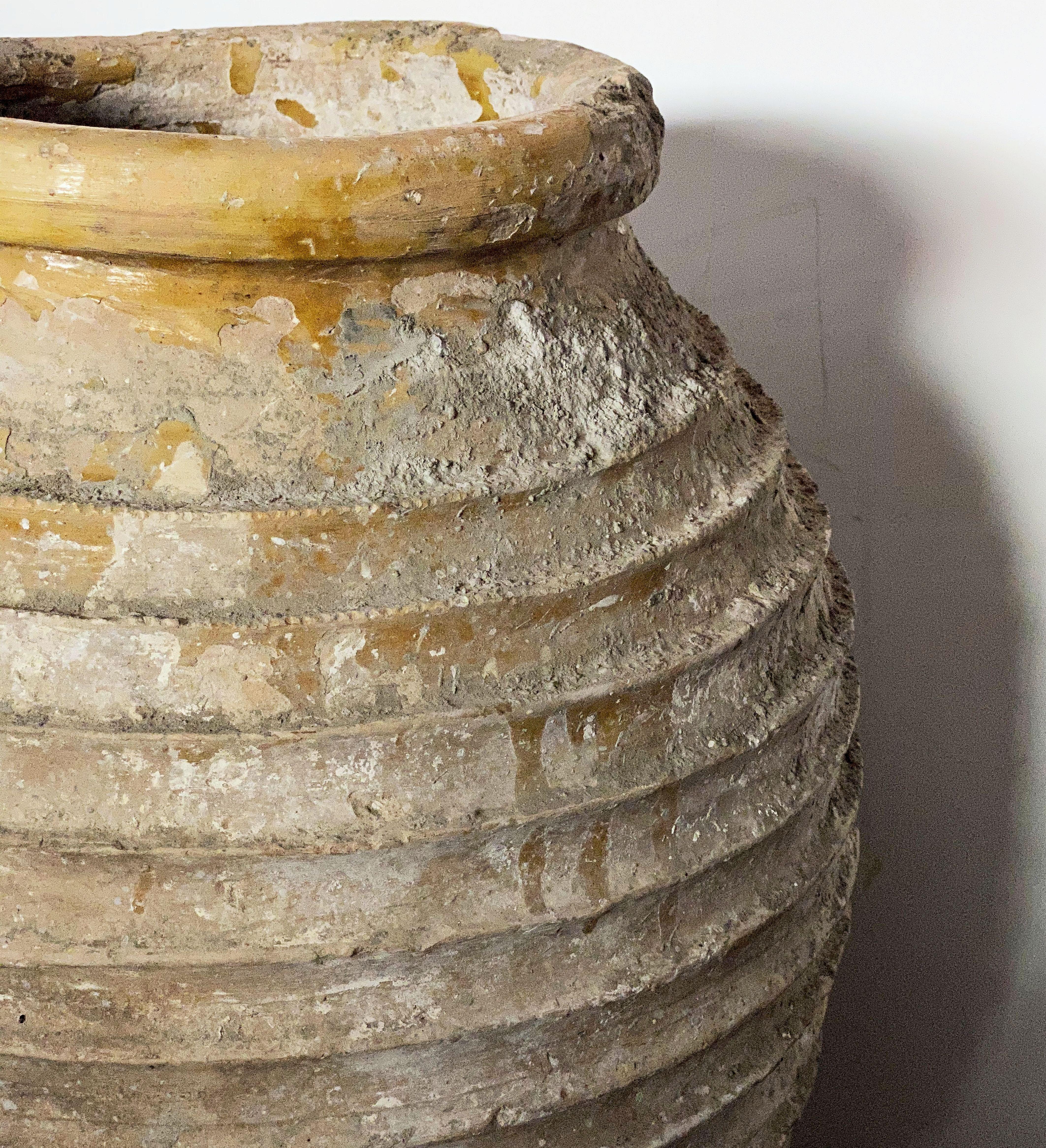 Pottery Greek Garden Urn or Oil Jar