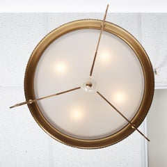 Greek Handle Flush Mount by David Duncan