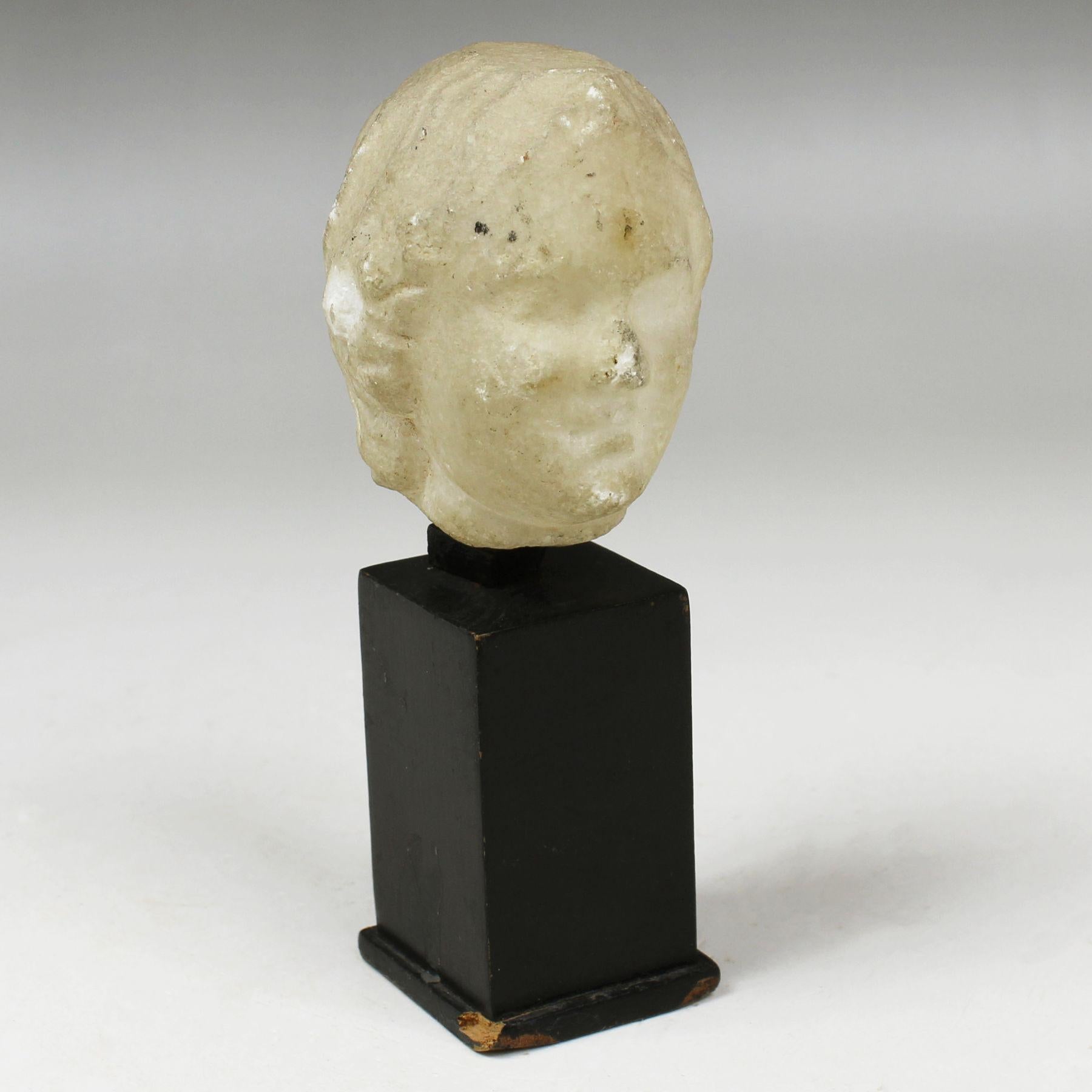 Marble Greek head