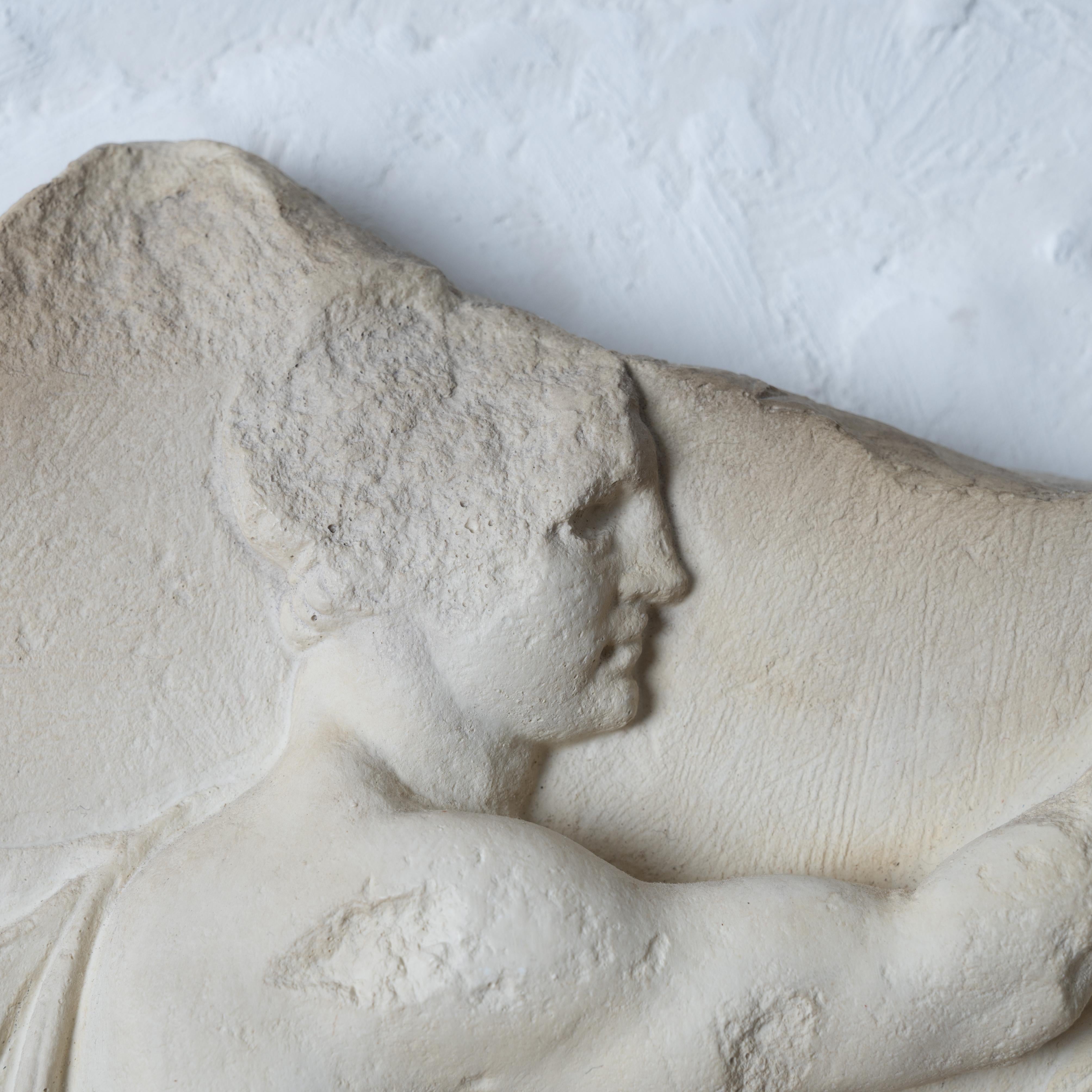 Greek Horseman Relief MMA im Zustand „Gut“ im Angebot in Savannah, GA