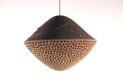 Lanterna pensile atmosferica in terracotta dell'isola greca Idra 1993