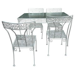 Greek Key Dining Table in Iron by Meadowcraft