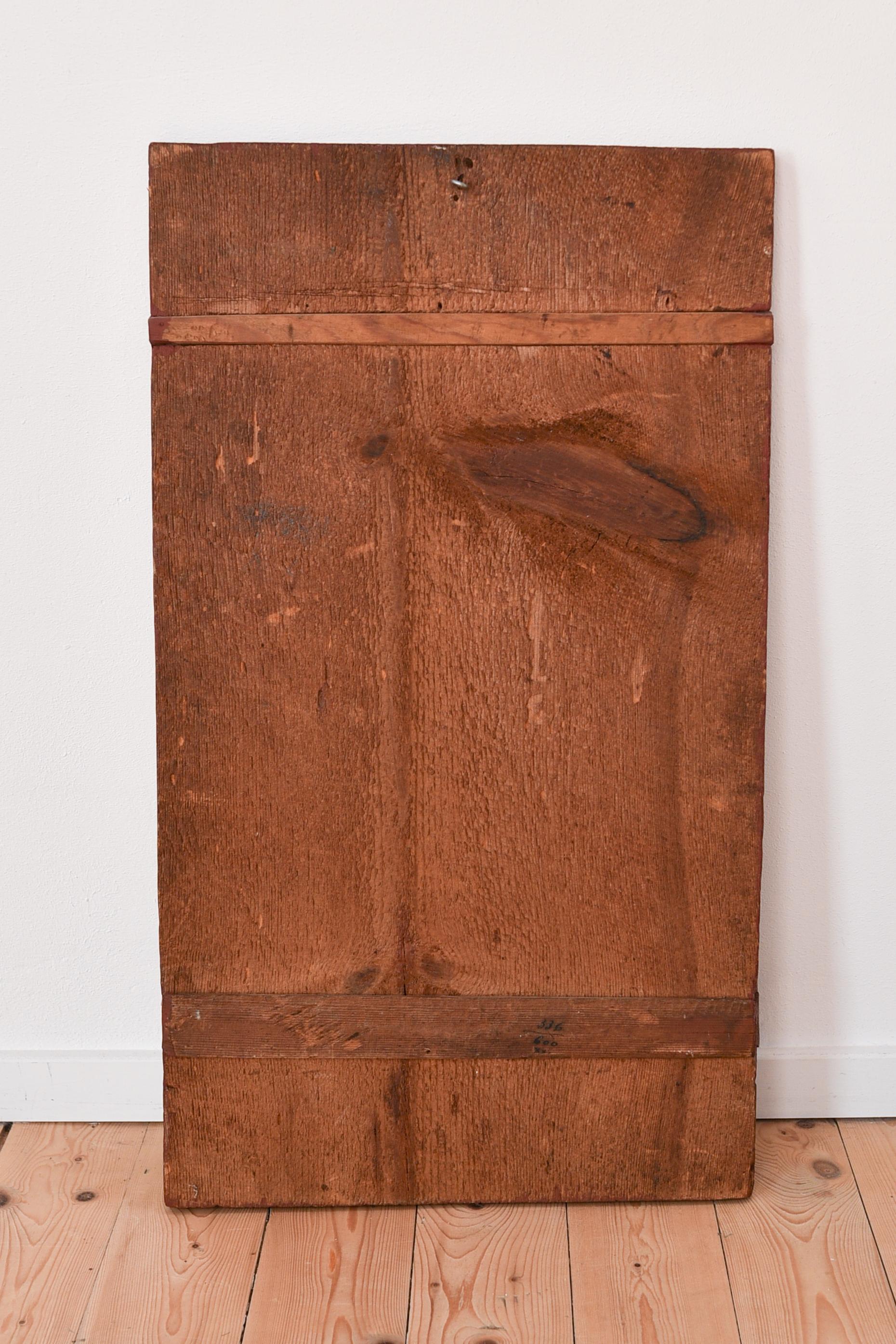 Greek orthodox icon (1800) painted on wooden pannel 1