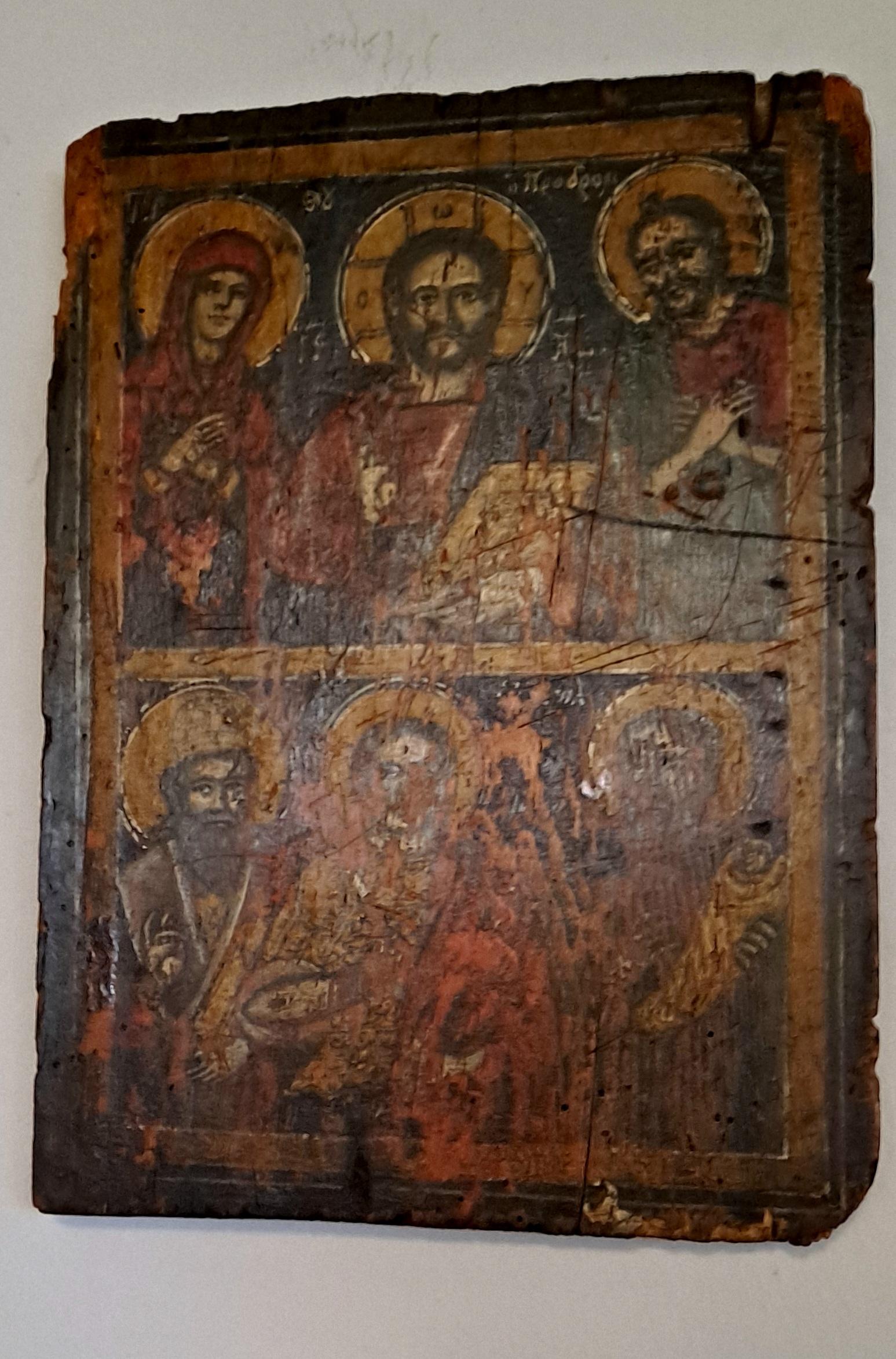 Balkan  Greek Orthodox Icon  For Sale