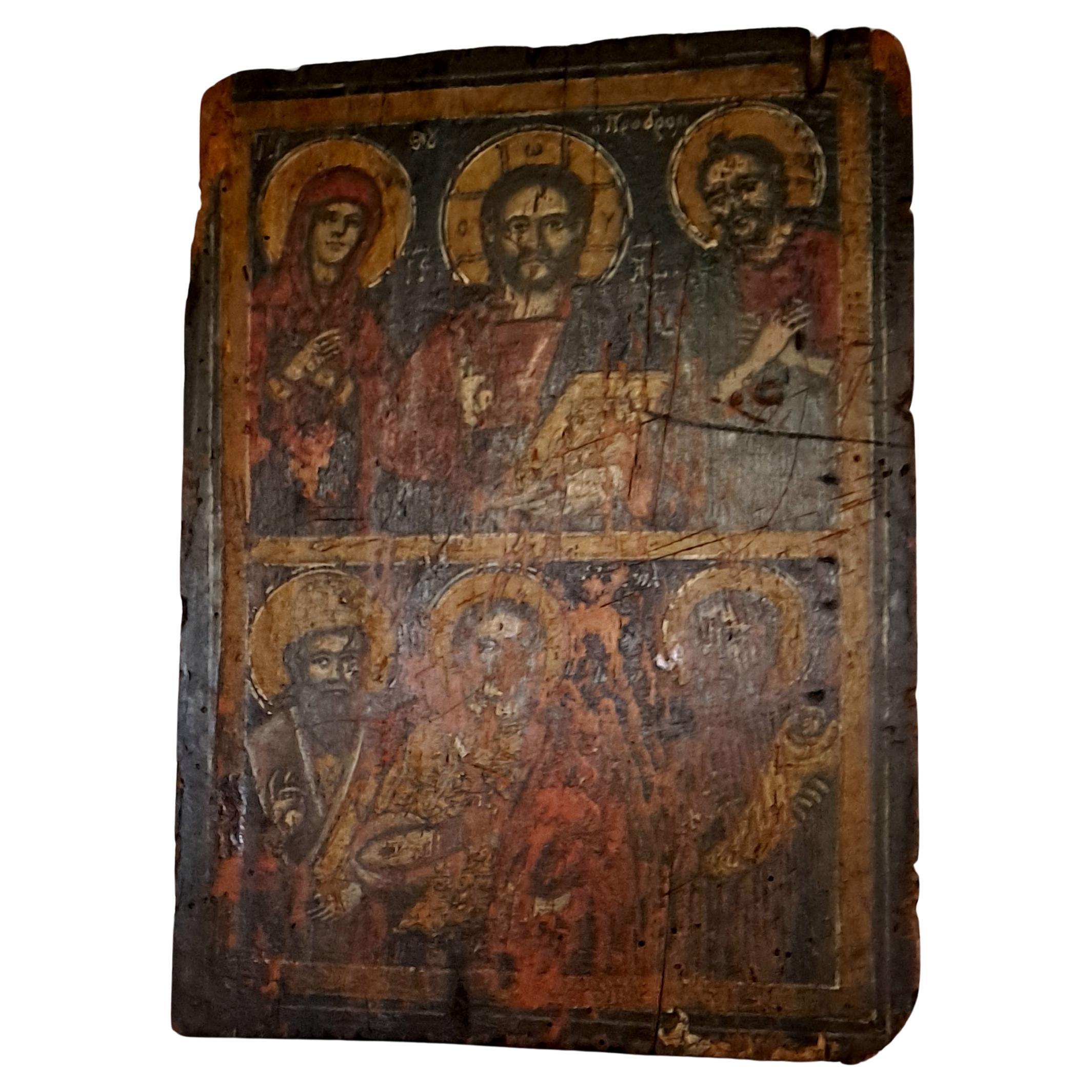  Greek Orthodox Icon  For Sale