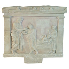 Greek Plaster Medical Wall sculpture