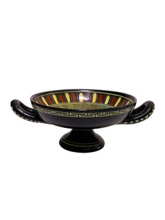 Greek Pottery Kylix Depicting Winged God