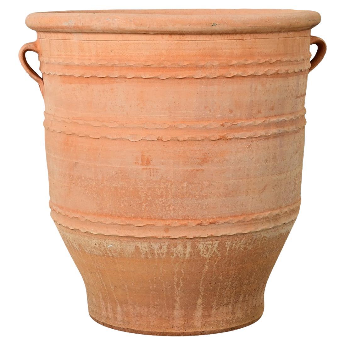 Maceta de terracota reproducción griega