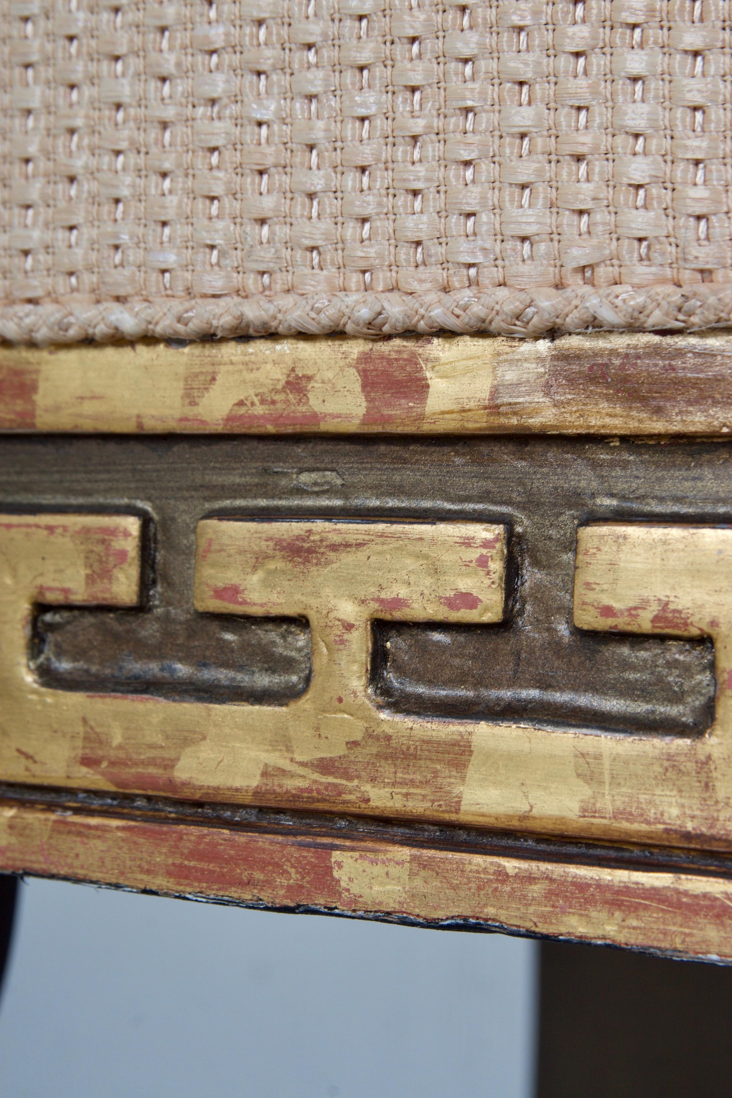 Chaises modernes à pieds sabres en  Engl. Style néoclassique, d'après un modèle de Thomas Hope en vente 3