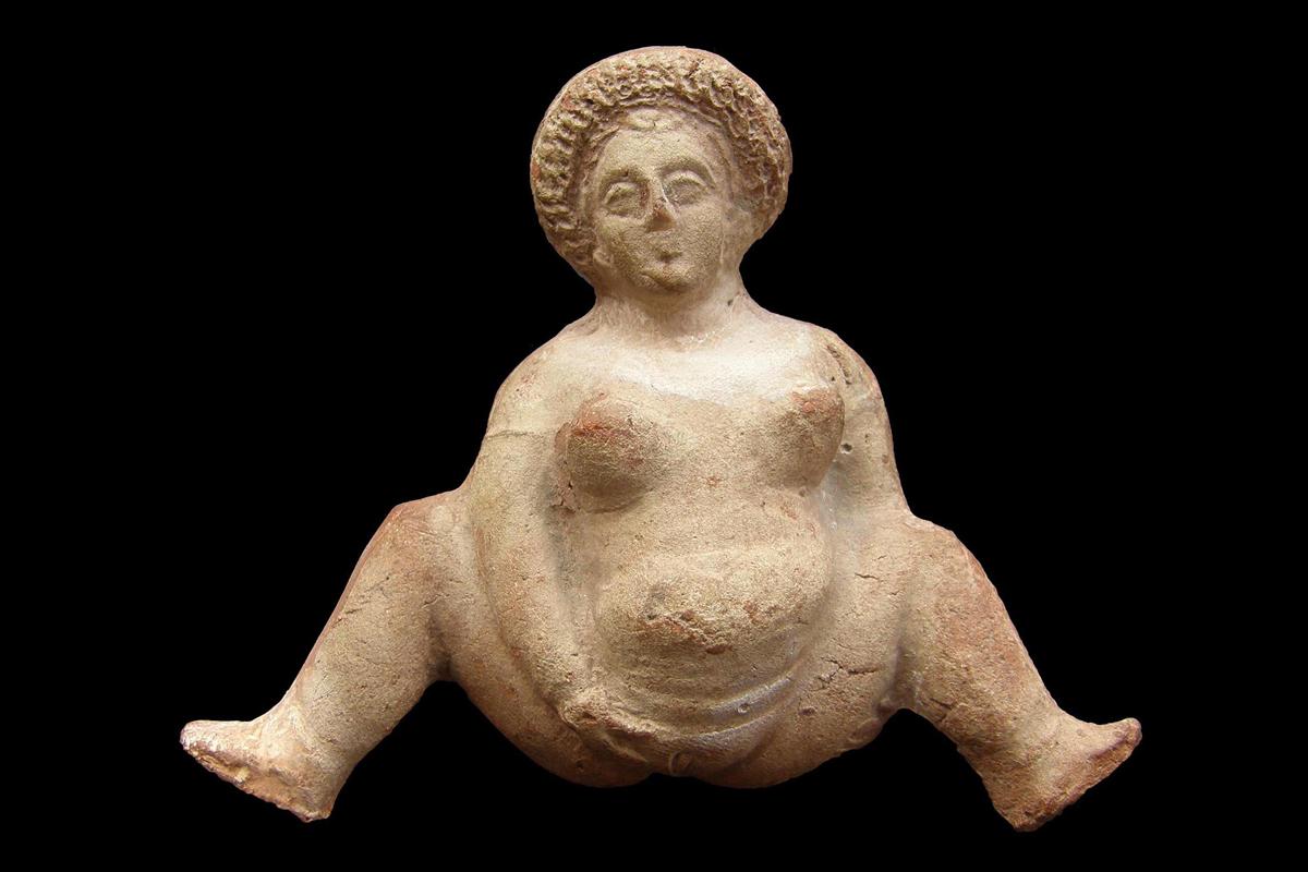 The figure comes with an international Certificate of Authenticity.

Figures of women depicting childbirth were present in almost every ancient culture. The votive figure made of terracotta was entrusted with the protection of appropriate deities.