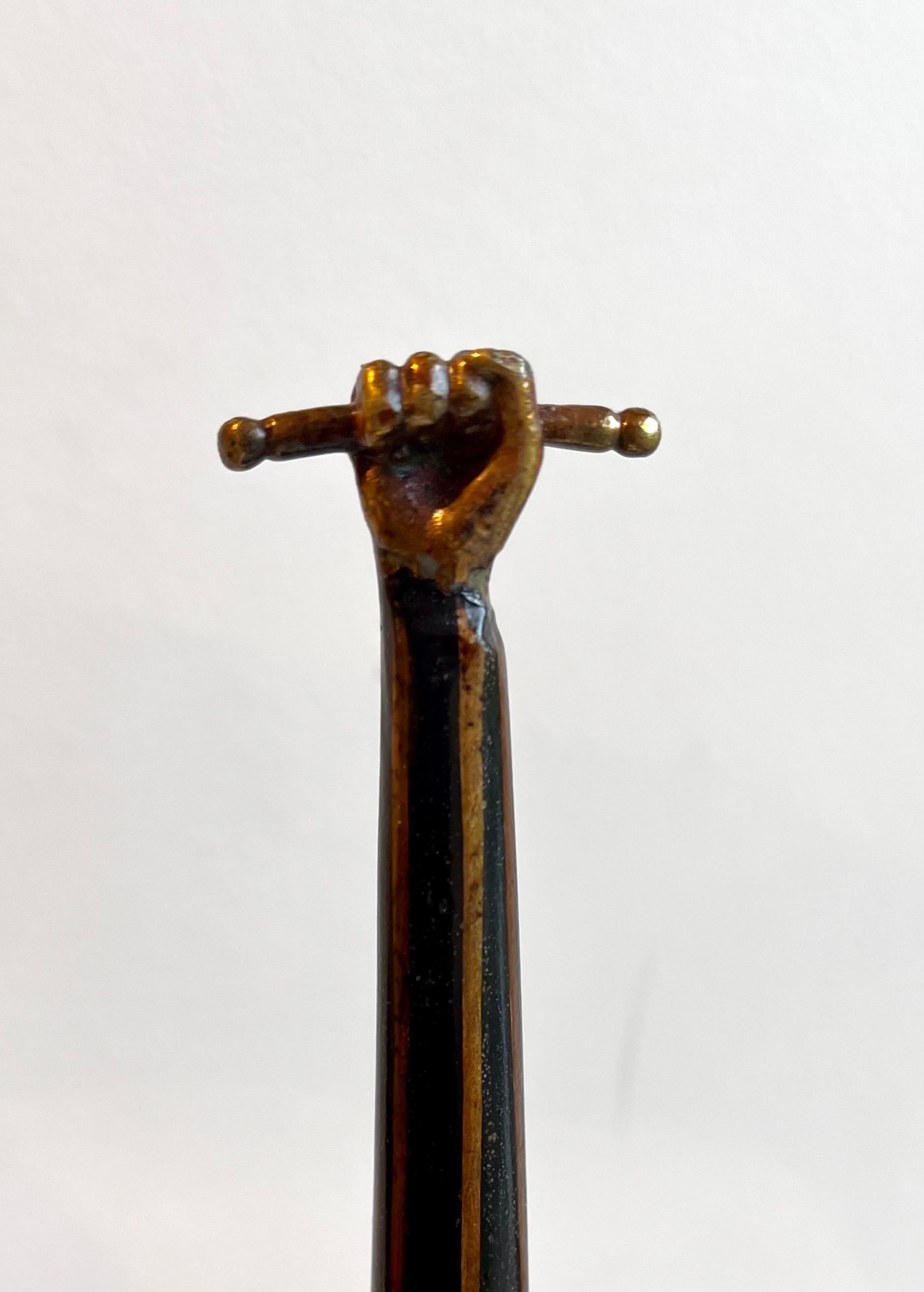 Métal Porte-parapluies grec romain peint à la main par Maitland Smith en vente