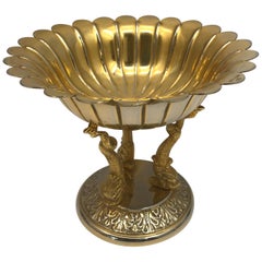 Greek Silver Gilt Tazza