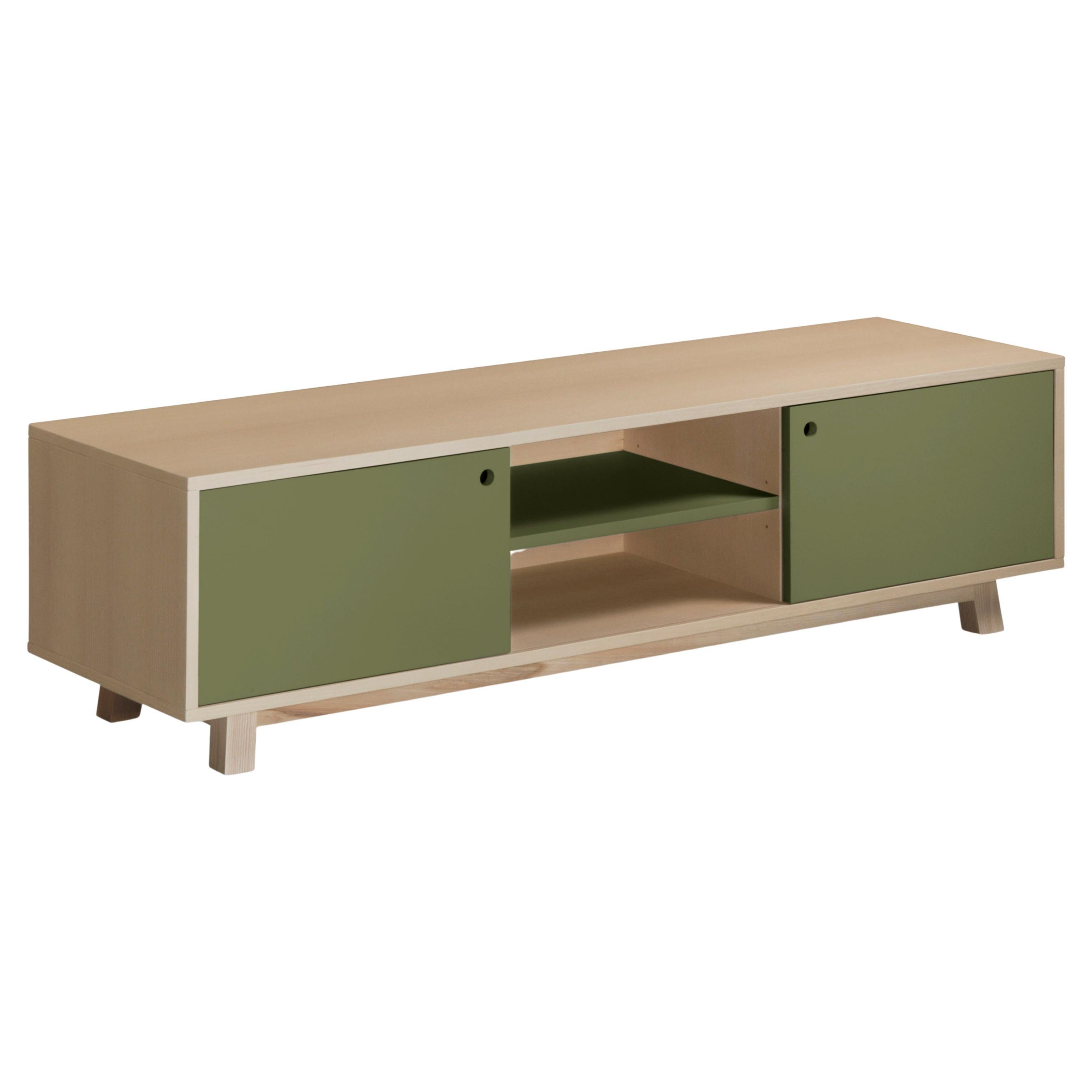 French TV cabinet, scandinavian design by Eric Gizard in Paris - 11 colours