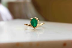 Green Agate Ring