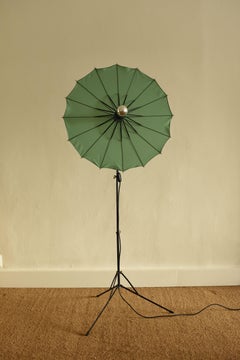 Lampadaire ajustable vert