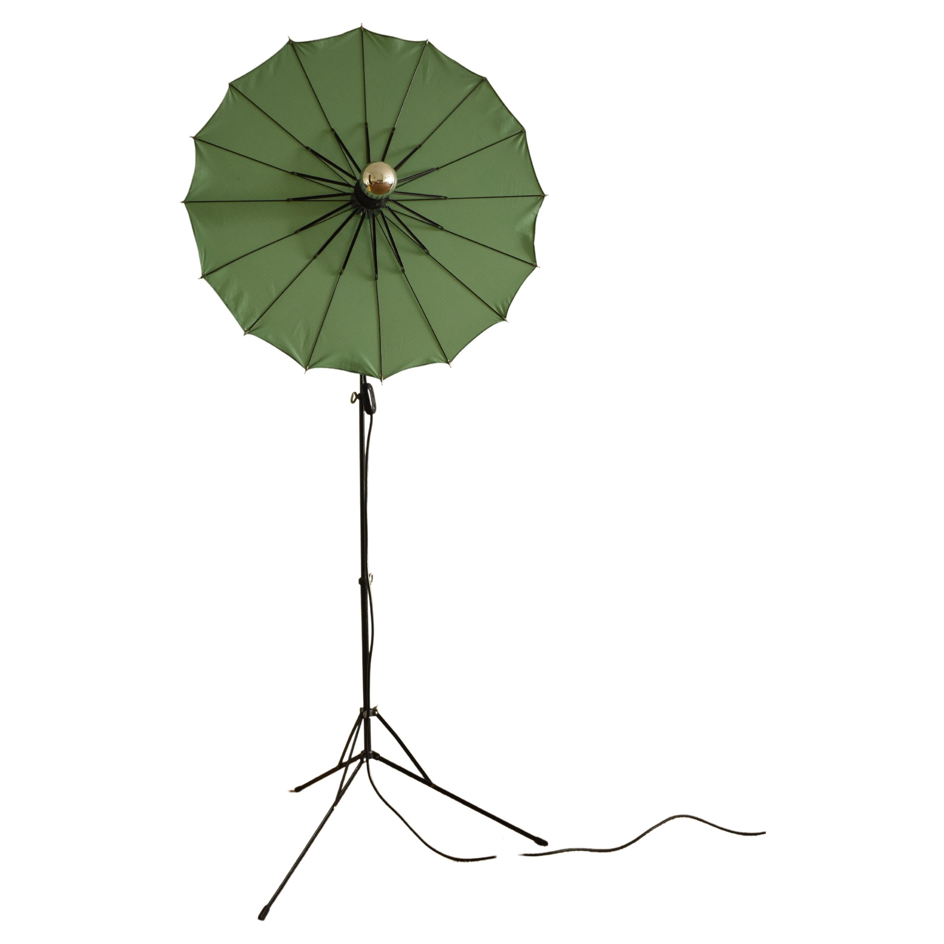 Lampadaire ajustable vert