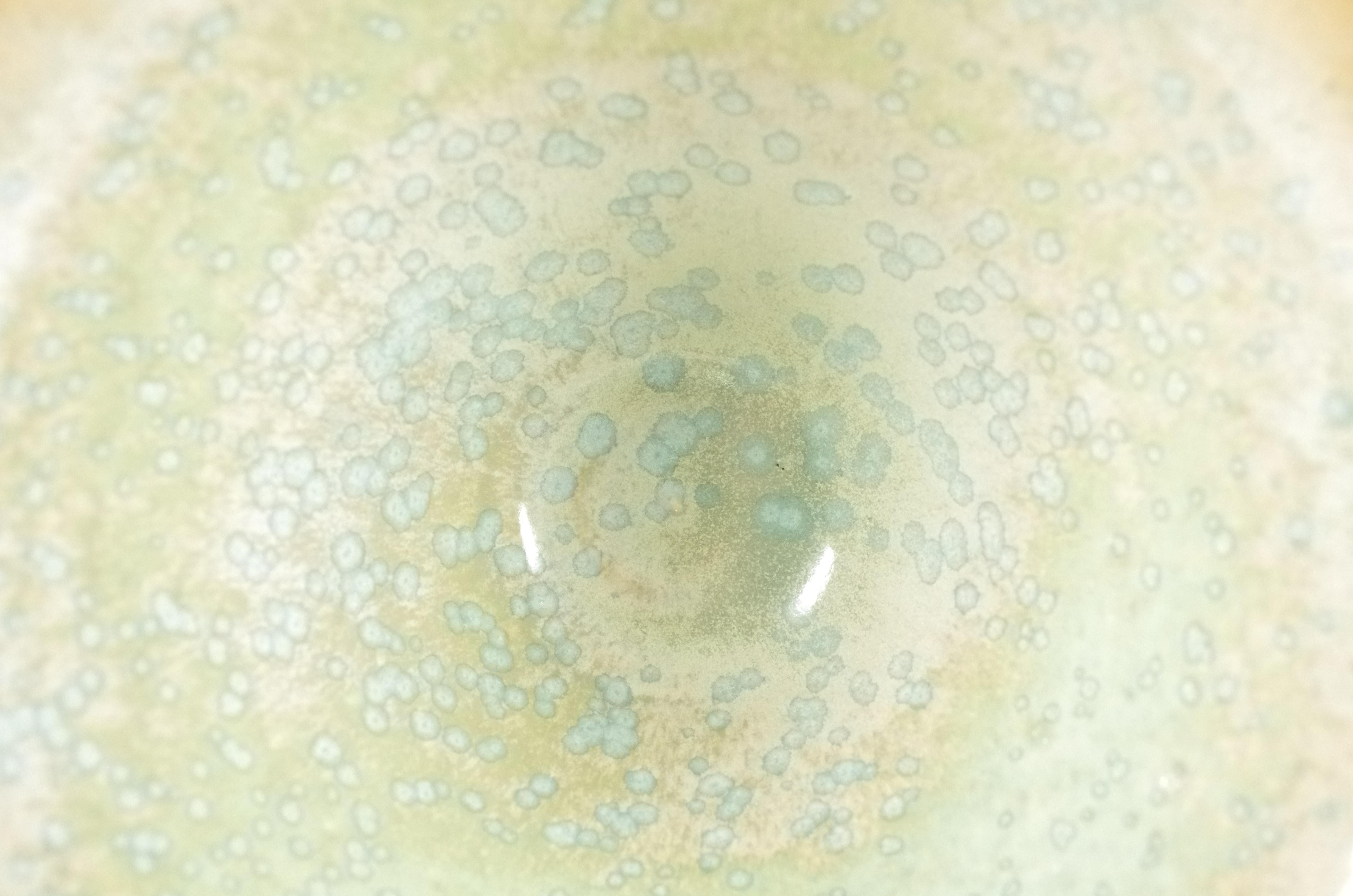 XX secolo Ciotola verde e beige - Otto Zeegers in vendita