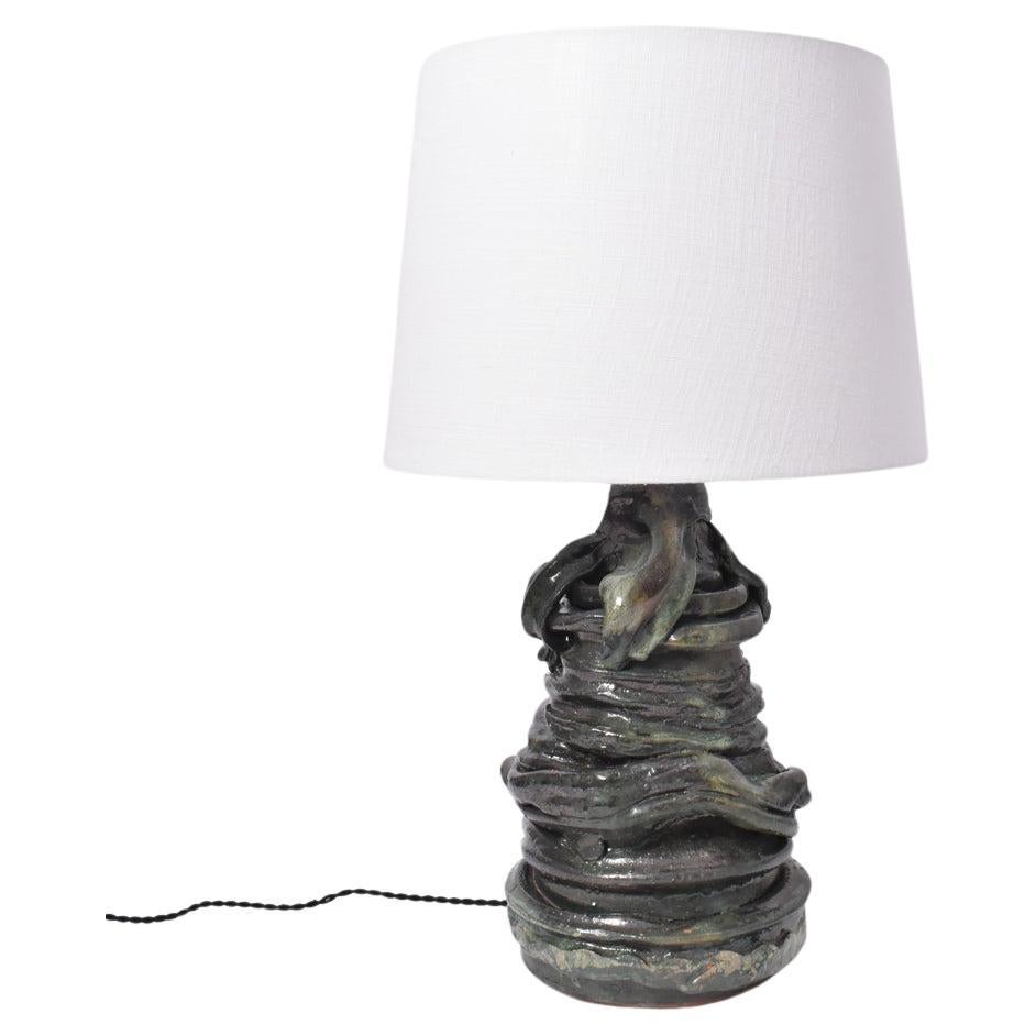 Lampe verte et noire, Helder.
