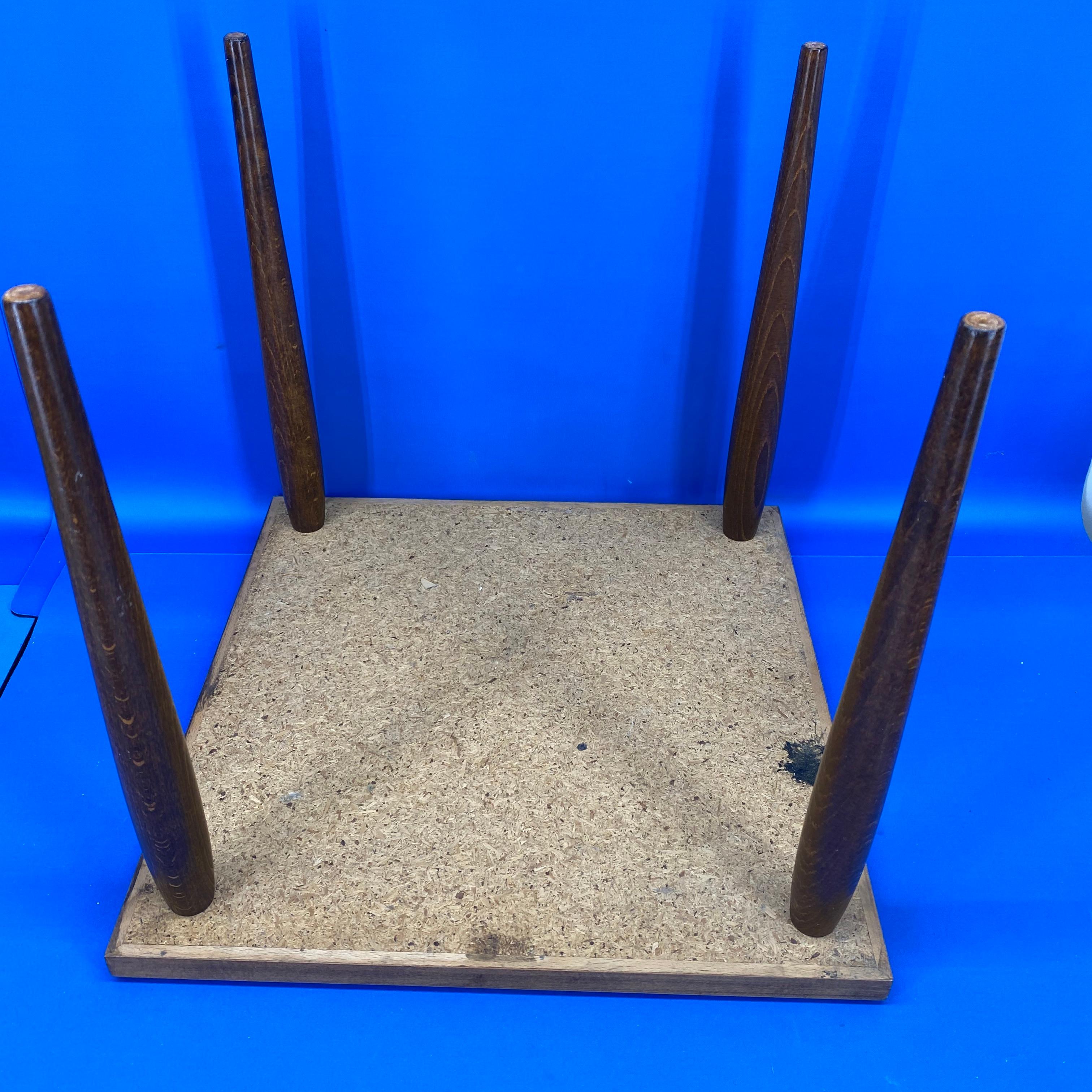 Green And Blue Mid-Century Modern Georges Briard Mosaic Glass Table, Signed 10