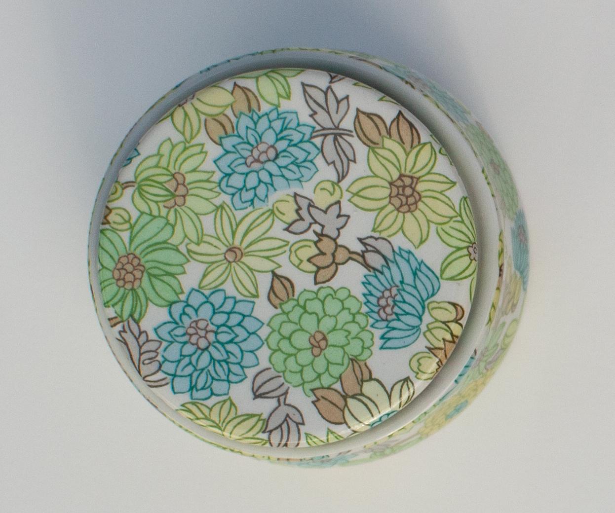 Servizio da tè verde e blu di Ambrogio Pozzi per Ceramica Franco Pozzi, anni '80 in vendita 4