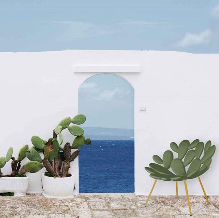 Grner Indoor / Outdoor Filicudi Kaktus Stuhl, hergestellt in Italien im  Angebot bei 1stDibs Deutschland
