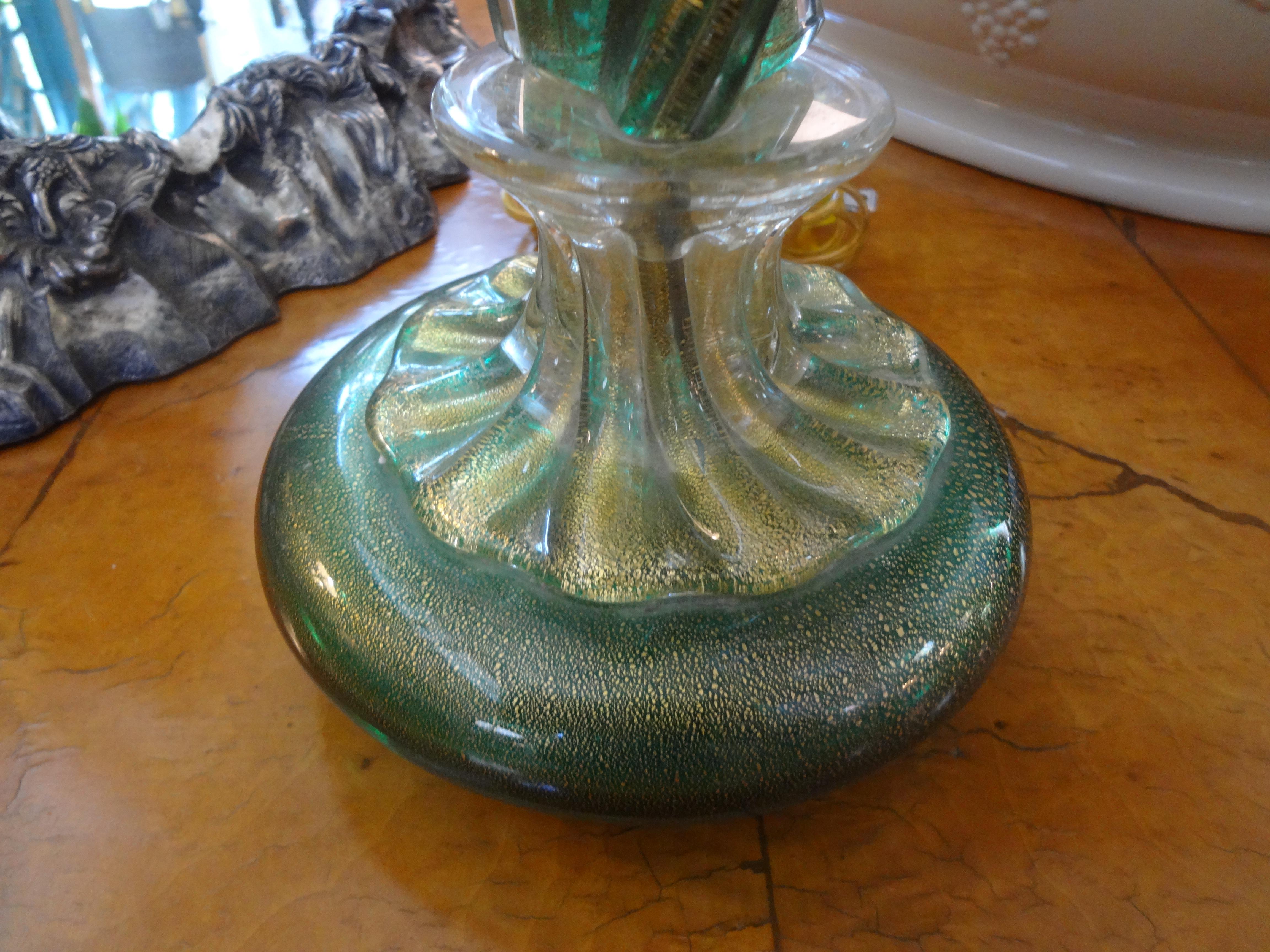 Green and gold Murano glass lamp by Barovier.
Green and gold Murano lamp by Barovier stunning green and gold vintage Murano glass lamp by Barovier & Toso. This beautiful Murano glass lamp with an interesting twisted design has been newly wired and