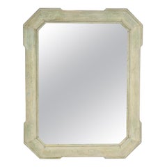 Green and Ivory Wash Mirror by Iris Apfel