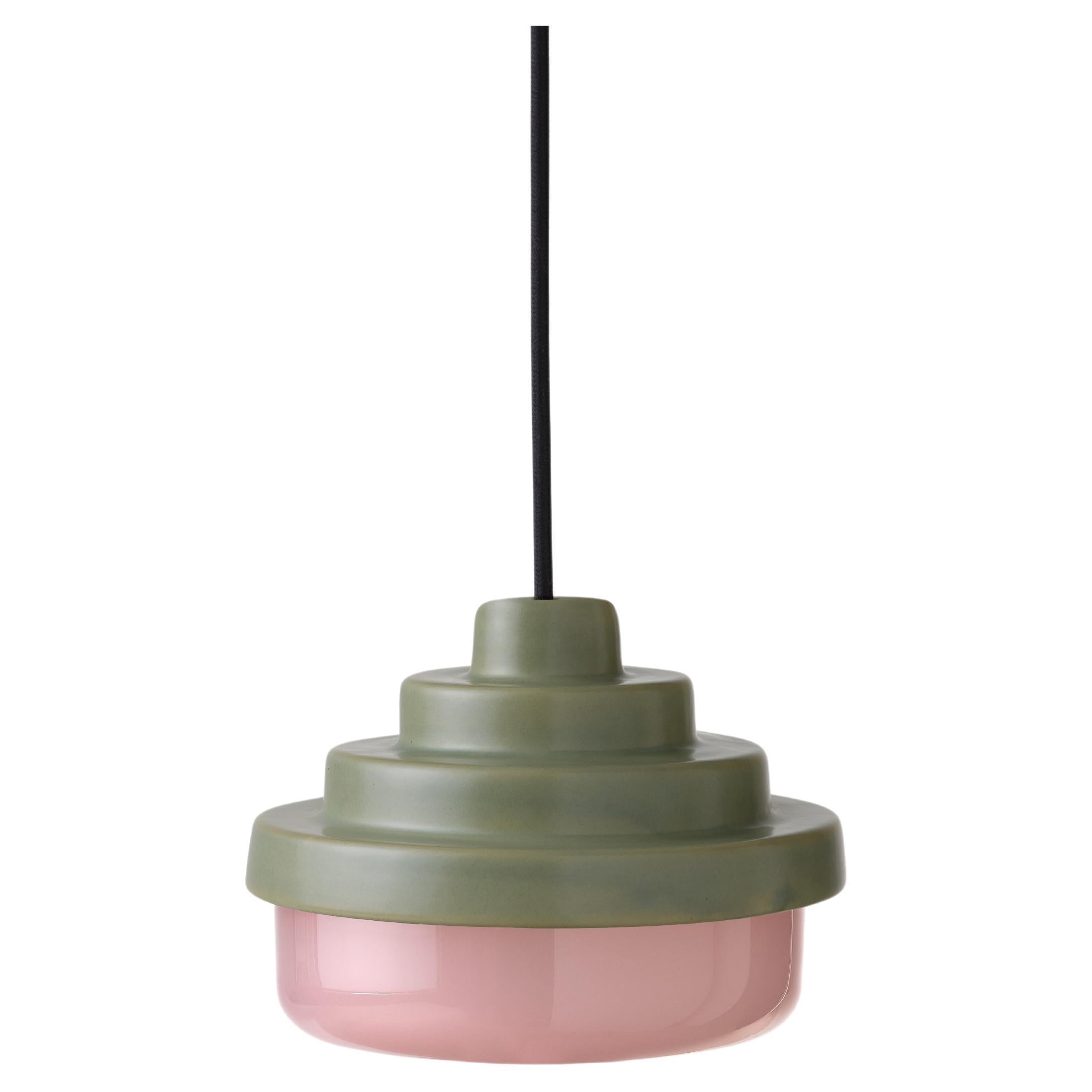 Green and Pink Honey Pendant Light by Coco Flip