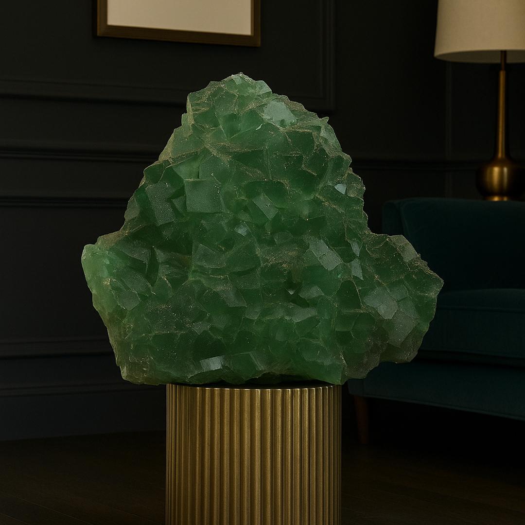 Fluorite with Pyrite and Chalcopyrite For Sale 1