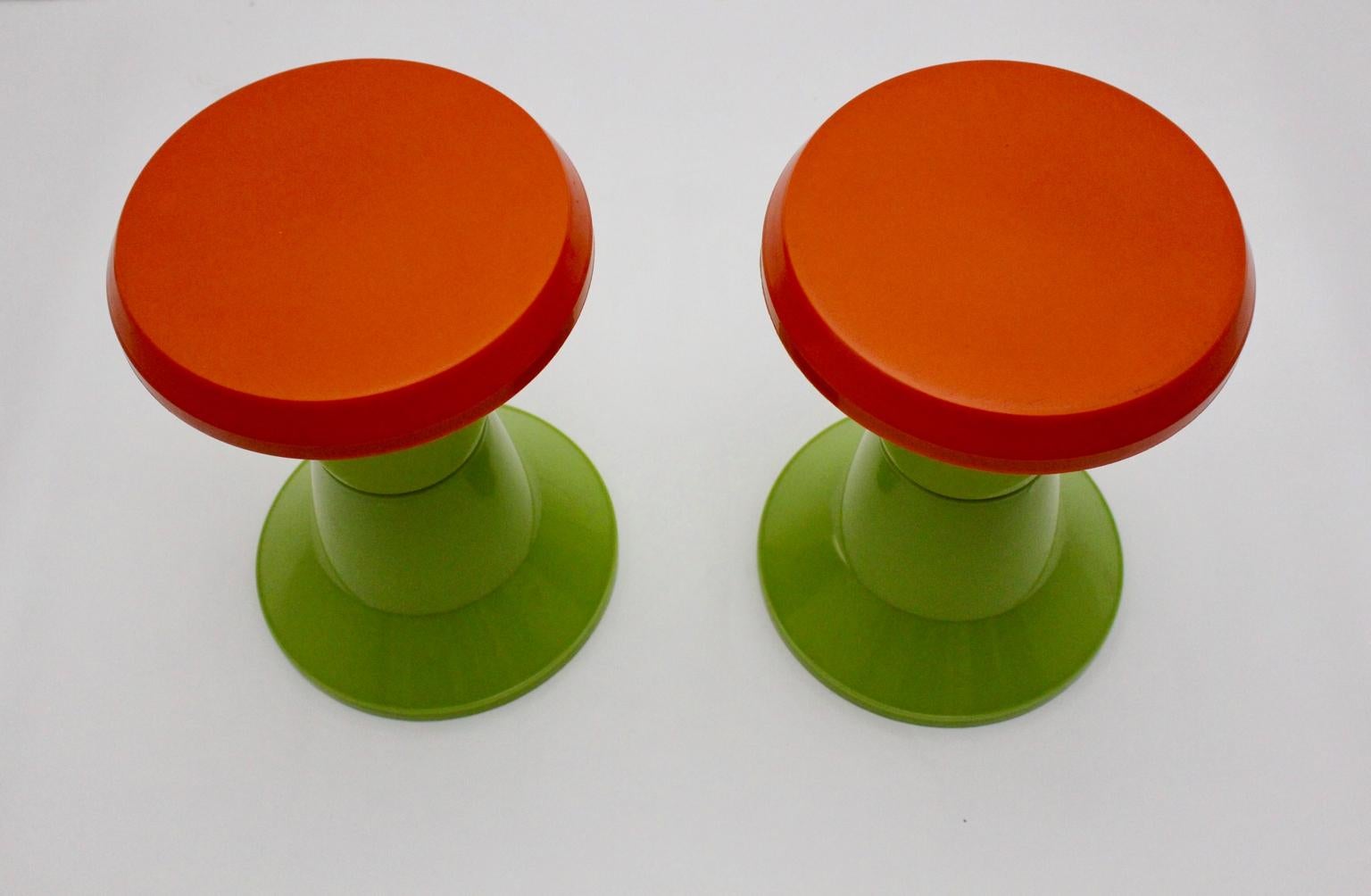 retro plastic stools