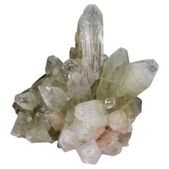 Apophyllite verte de la carrière de Pashan Hill, Poona District, Maharashtra, Inde