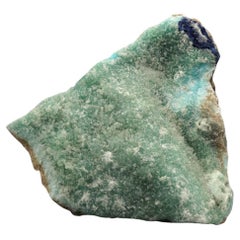 Aragonite verte avec azurite // 6,67 livres